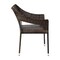 Flash Furniture Espresso PE Rattan Wicker Patio Dining Chair, 4PK 4-TT-TT02-ESP-GG - alternate 5